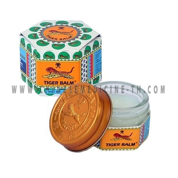 Tiger Balm White from Thailand, Pain Relieving Ointment, Relief